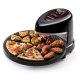 Pizzazz Plus Rotating Pizza Oven 1235 Watts with Built-In Timer