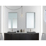 Catalan 20-1/8 in. W x 36 in. H Aluminum Single-Door Surface-Mount Medicine Cabinet