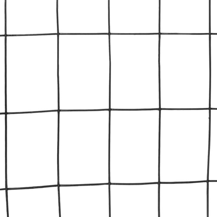 Everbilt 3 ft. x 50 ft. Galvanized Steel Black PVC Coated Welded Wire