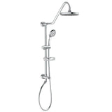6-spray 8 in. Dual Shower Head and Handheld Shower Head with Low Flow in Oil-Rubbed Bronze - Super Arbor