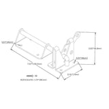 Everbilt Black Heavy Duty Gate Latch