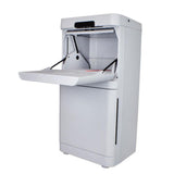 Gray Floor Mount Parcel Security Mailbox - Super Arbor
