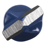 1/4 in. x 4 in. x 6 in. Blue Granite Turbo Carbide Hammer Drill Bit  for Concrete, Stone and Masonry Drilling - Super Arbor