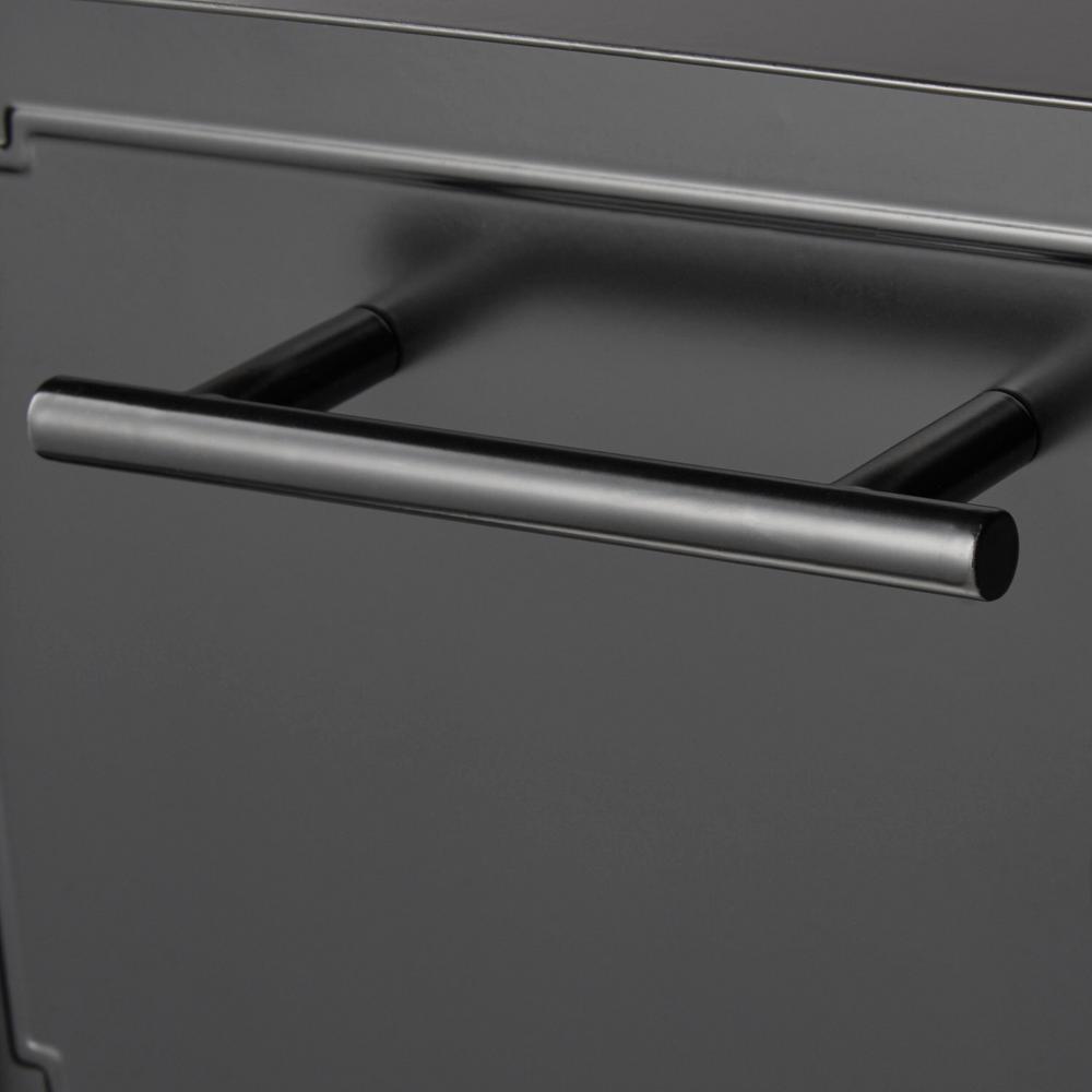 Oasis Black Post-Mount or Column-Mount Locking Drop Box - Super Arbor