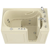 HD Series 60 in. Right Drain Quick Fill Walk-In Whirlpool Bath Tub with Powered Fast Drain in White - Super Arbor