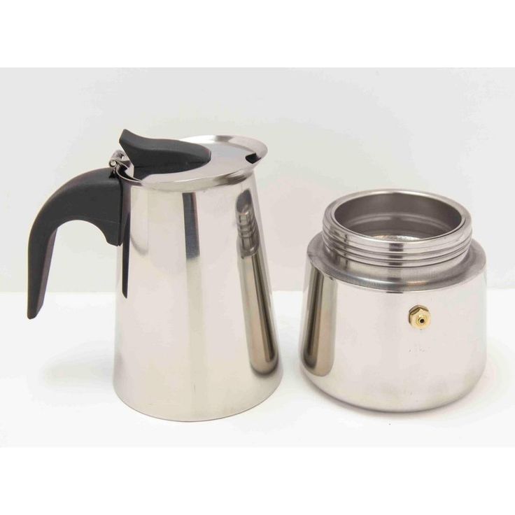 6-Cup Stainless Steel Stovetop Espresso Machine