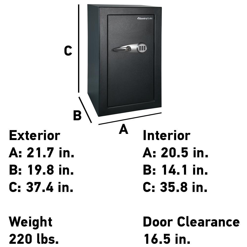 T0-331 6.0 cu ft Security Safe with Digital Keypad - Super Arbor
