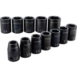 Craftsman Metric 6 Point Socket Set, 12 pc