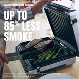 Smokeless - Digital Family Size Grill, Silver