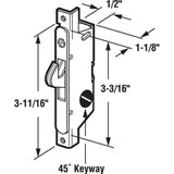 45 Degree, Stainless Steel, Round Face Mortise Lock - Super Arbor