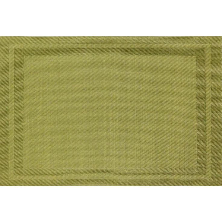 Olive Basket Weave Placemat (Set of 8)