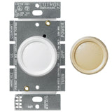 Lutron Rotary 1.5 Amp 3-Speed Single-Pole Fan Control, White