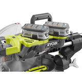 18-Volt ONE+ONE Cordless Brushless 10 in. Dual Bevel Sliding Miter Saw with 2.0 Ah Battery and Charger Kit