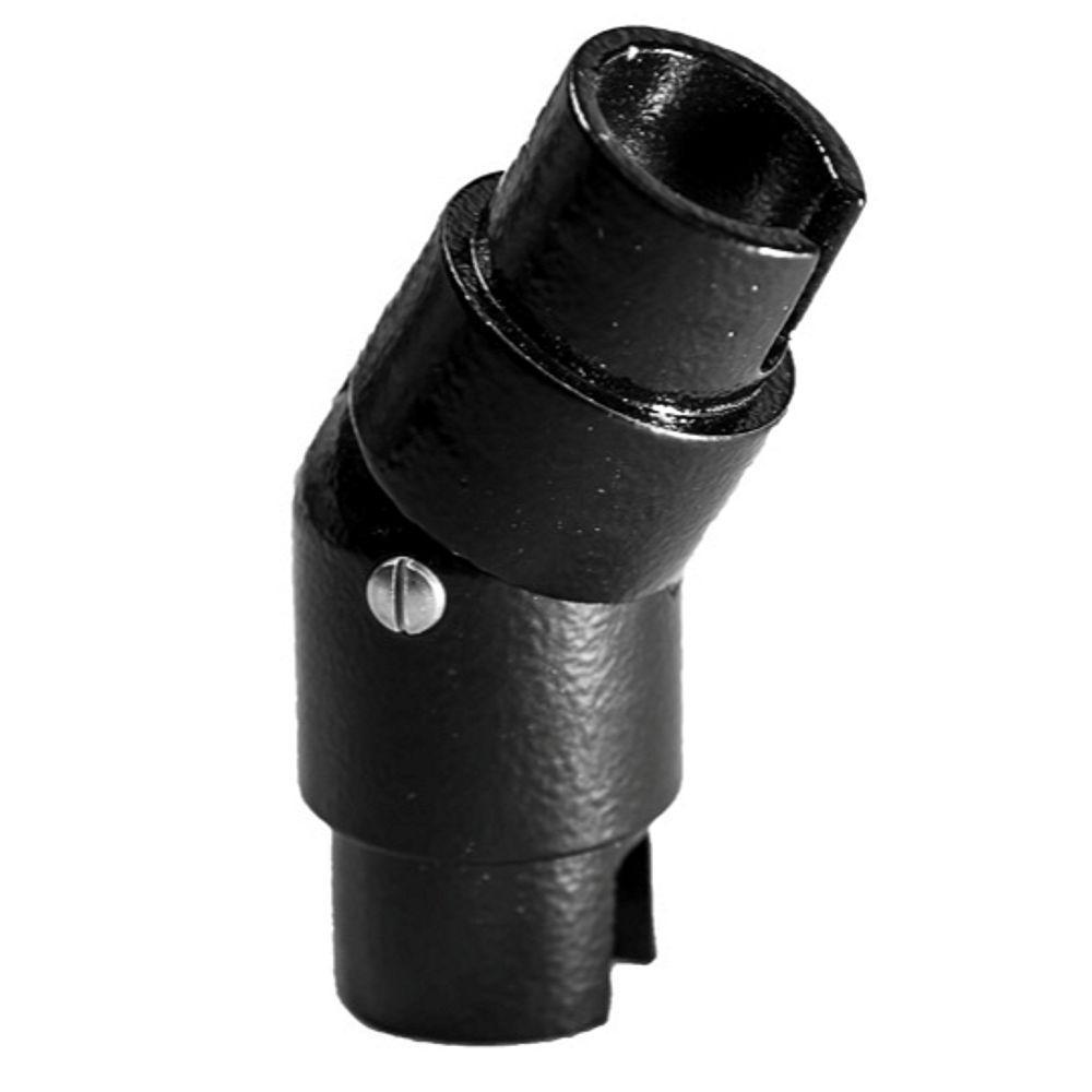 Textured Black Aluminum Hand Rail Adjustable Angle - Super Arbor
