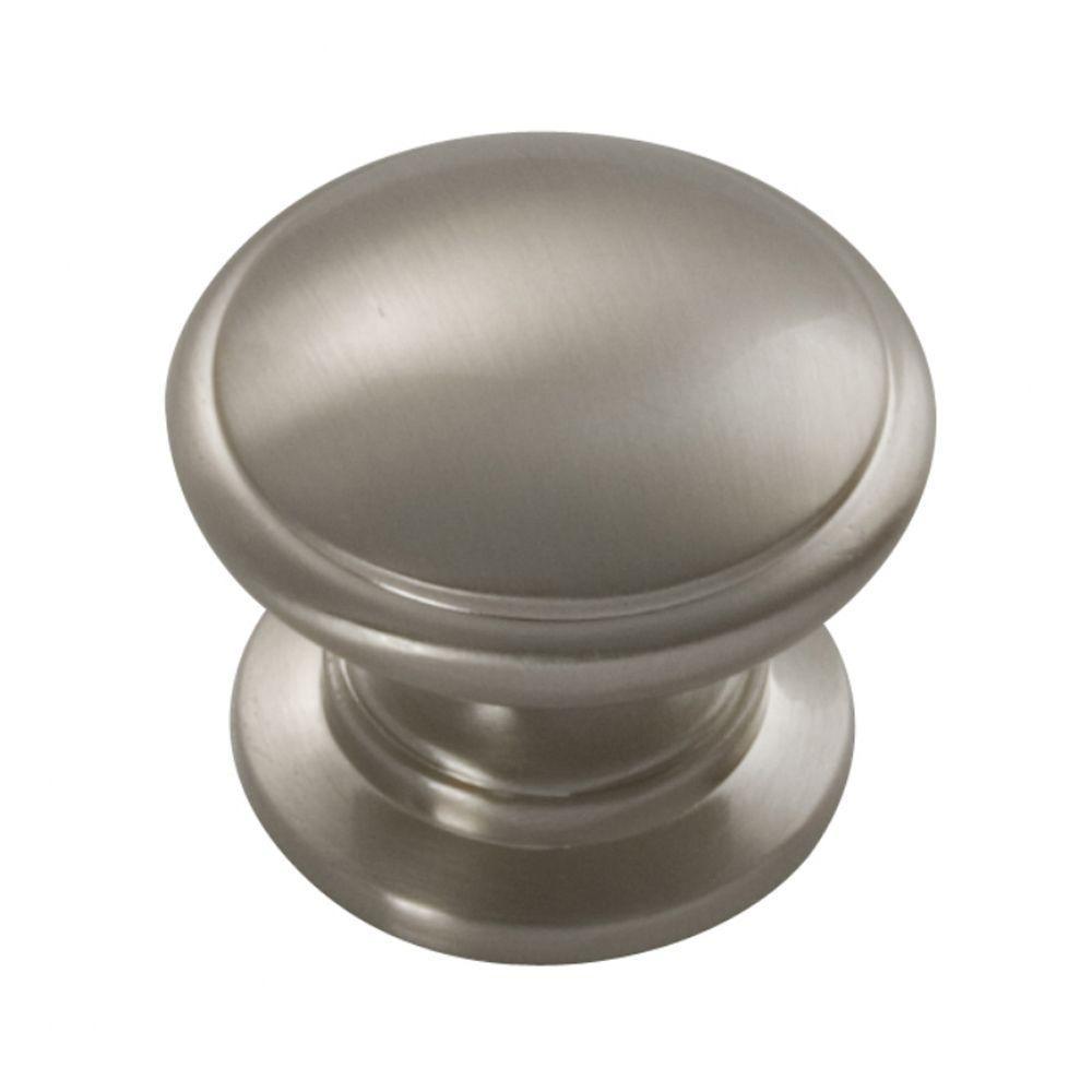 Williamsburg 1-1/4 in. Stainless Steel Cabinet Knob - Super Arbor