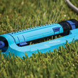 Turbo Oscillation 3 Way Sprinkler with Range, Width, Flow Control - Super Arbor