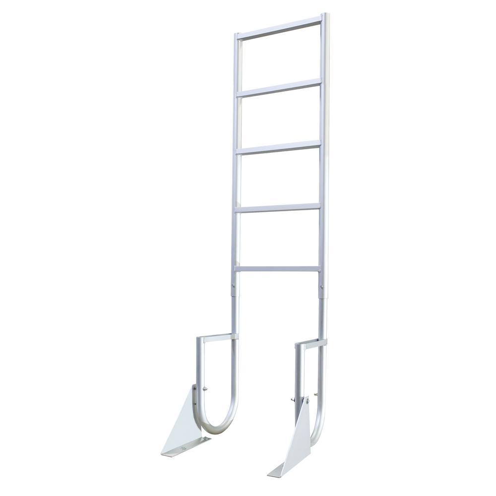 Extreme Max Flip-Up Dock Ladder - 5-Step - Super Arbor