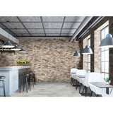 White Washed Brick 6 in. x 24 in. Textured Porcelain Floor and Wall Tile (14 sq. ft./Case) - Super Arbor