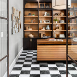 Merola Tile Merzoni Checker Ruzzini 17-7/8 in. x 17-7/8 in. Porcelain Floor and Wall Tile (13.5 sq. ft./Case)