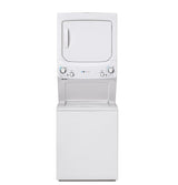 GE Electric Stacked Laundry Center with 3.9-cu ft Washer and 5.9-cu ft Dryer ENERGY STAR