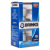 Brink's Privacy Bed/Bath Tulip Style Doorknob, Satin Nickel Finish