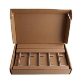 3 in. (76 mm) satin nickel Euro Bar Drawer Center-to-Center Pull (50-Pack)