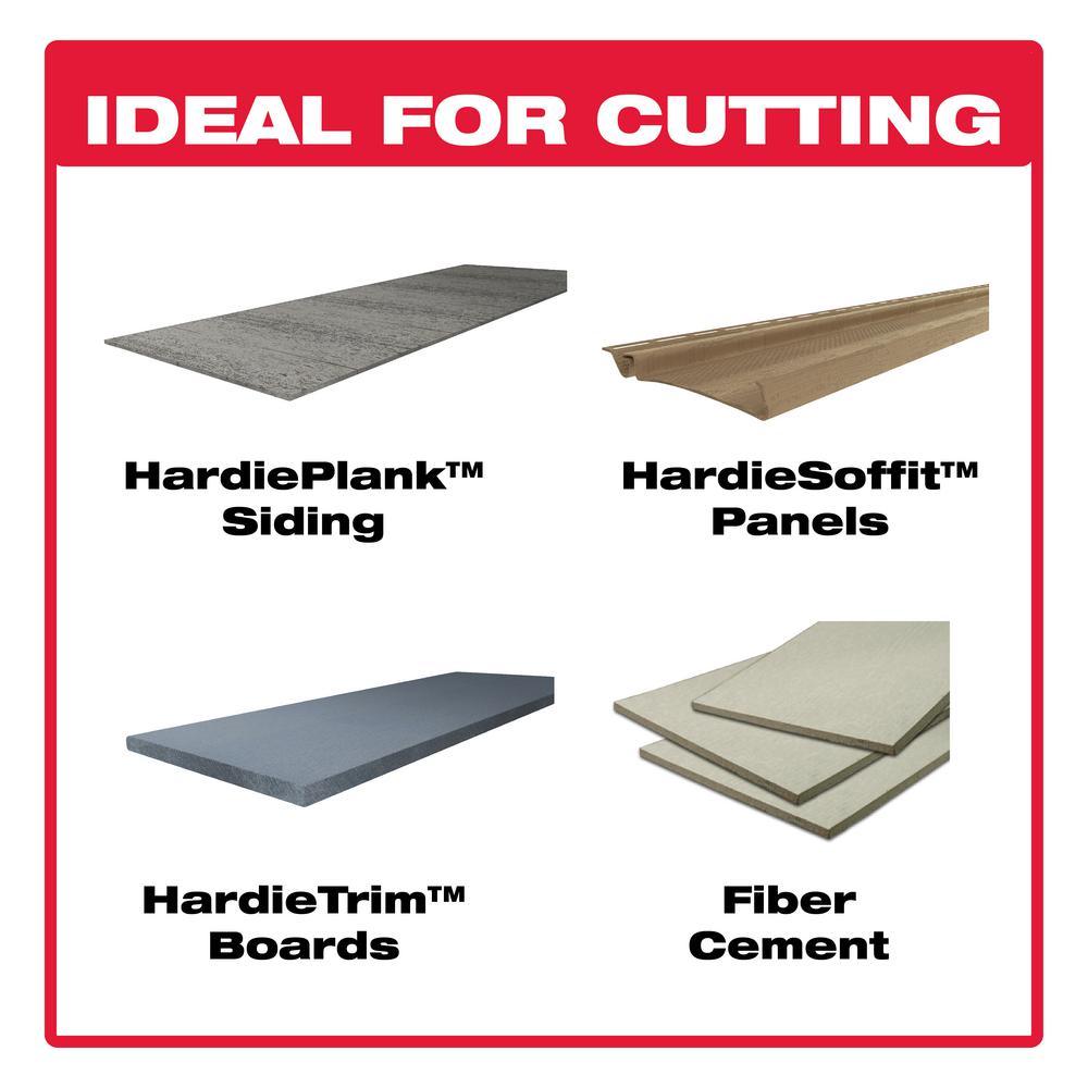 10 in. x 6-Teeth Polycrystalline Diamond (PCD) Tipped James Hardie/Fiber Cement Saw Blade - Super Arbor
