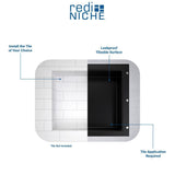 Redi Niche Shampoo - Soap Niche 16 in. W x 14 in. H x 4 in. D Standard Single Niche - Super Arbor