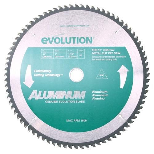 Evolution 12-in 80-Tooth Tungsten Carbide-Tipped Steel Concrete Saw Blade