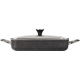 Rock 9 in. x 13 in., 5.3 Qt. Rectangular Dish with Lid