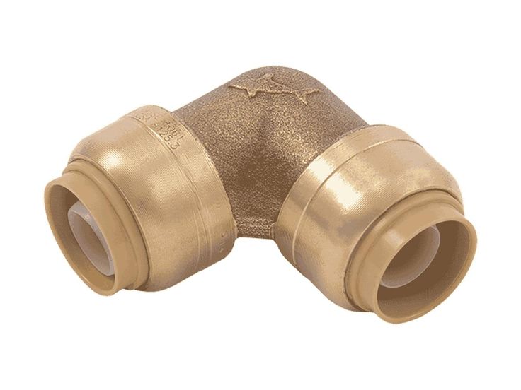 SharkBite 1/2-in Push-to-Connect x 1/2-in Push-to-Connect dia 90-Degree Standard Elbow Push Fitting