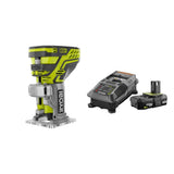18-Volt ONE+ Cordless Fixed Base Trim Router with Tool Free Depth Adjustment with 2.0 Ah Battery and Charger Kit - Super Arbor