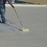 Roof Mate Top Coat 55 Gal. Tan Acrylic Reflective Elastomeric Roof Coating (15-Year Limited Warranty) - Super Arbor