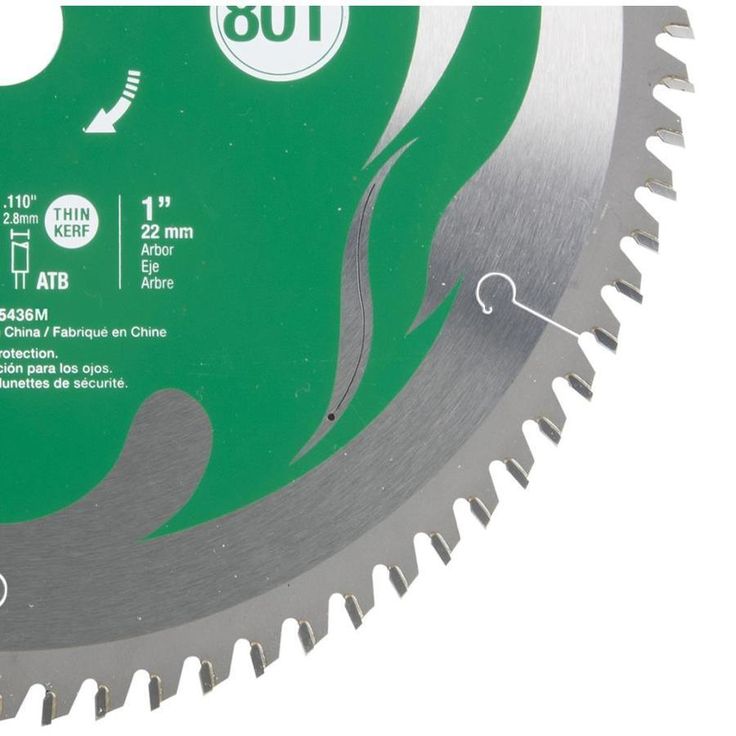Metabo HPT (was Hitachi Power Tools) Viper 12-in 80-Tooth Carbide Miter Saw Blade