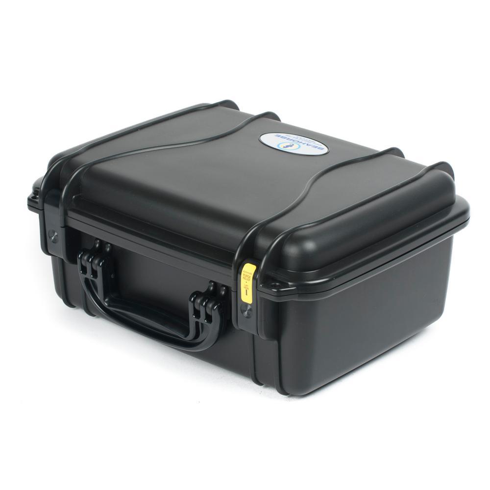 12.13 in. Watertight Tool Case in Black - Super Arbor