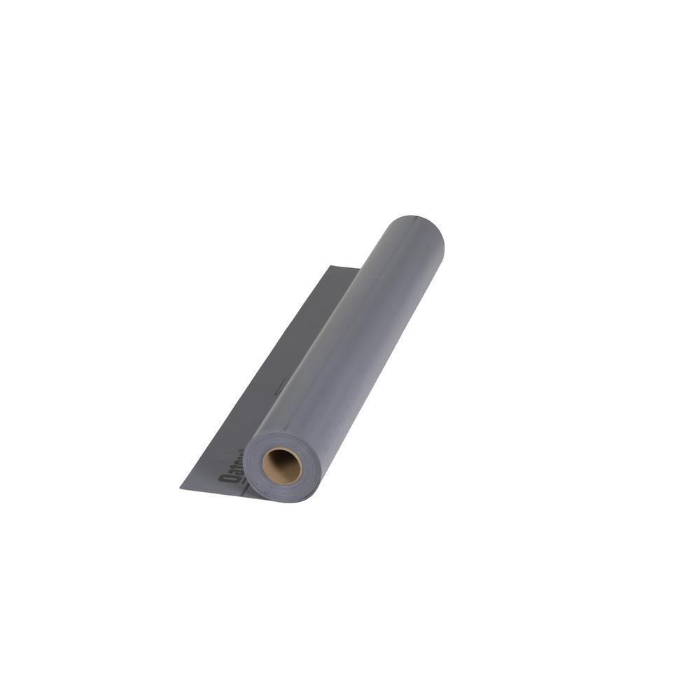 4 ft. x 50 ft. Gray PVC Shower Pan Liner Roll - Super Arbor