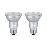 Feit Electric 50-Watt Equivalent PAR20 Dimmable CEC Title 24 Compliant LED ENERGY STAR 90+ CRI Flood Light Bulb, Bright White (2-Pack)
