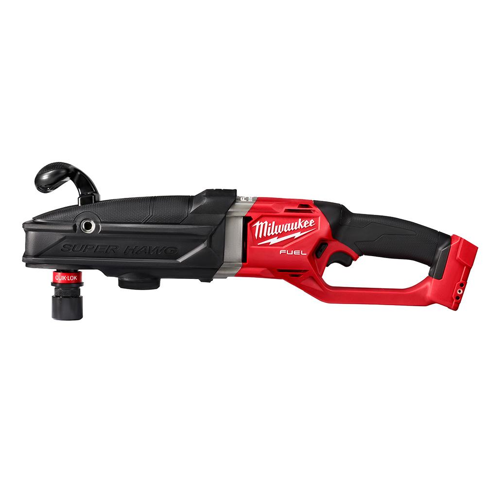 M18 FUEL 18-Volt Lithium-Ion Brushless Cordless GEN 2 SUPER HAWG 7/16 in. Right Angle Drill QUIK-LOK Kit - Super Arbor