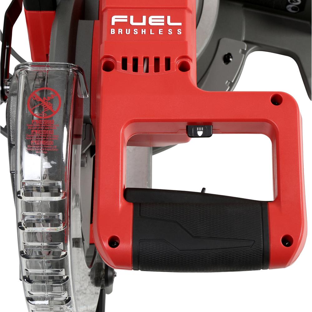 M18 FUEL 18-Volt Lithium-Ion Brushless Cordless 10 in. Dual Bevel Sliding Compound Miter Saw (Tool-Only) - Super Arbor