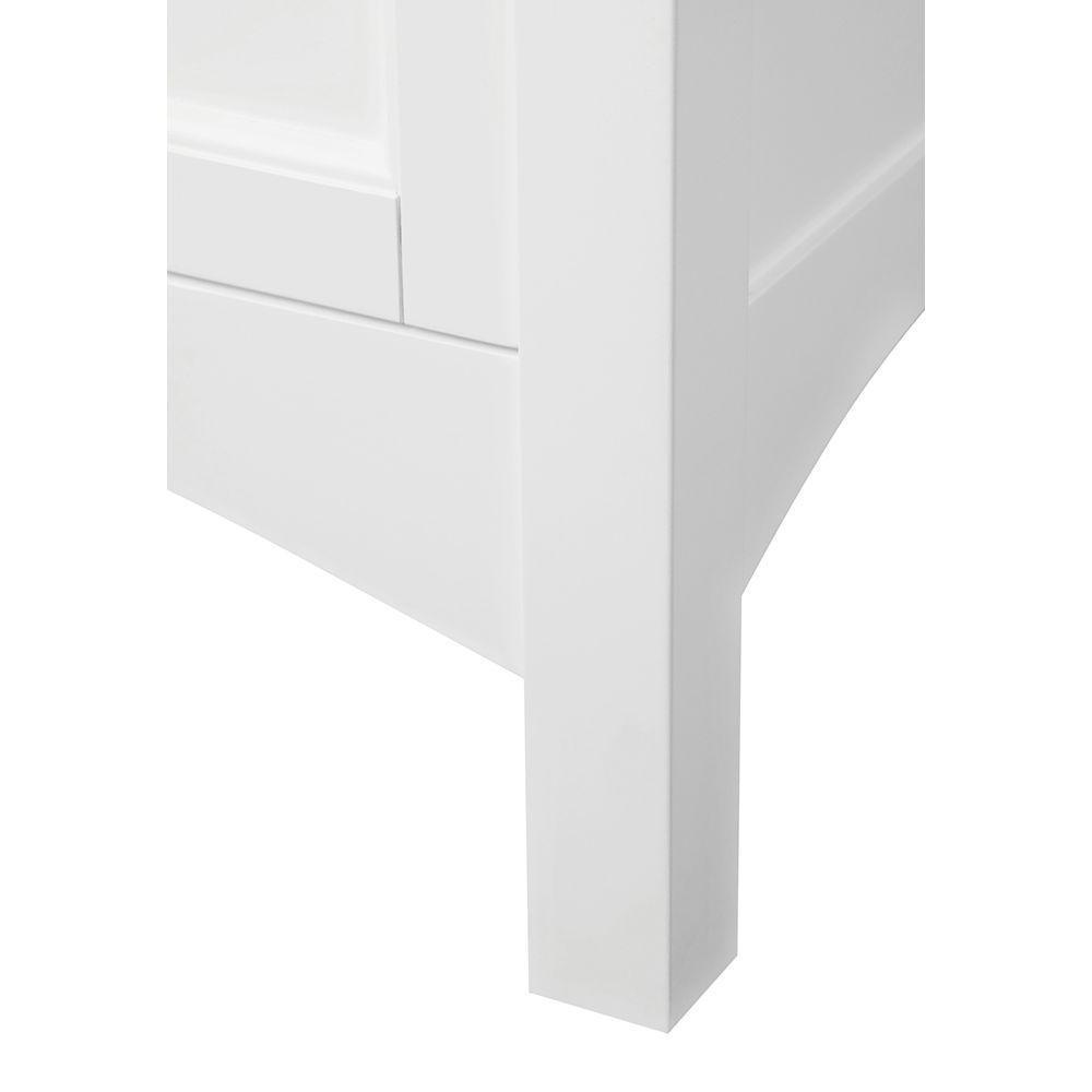 Haven 24 in. W Bath Vanity Cabinet Only in White - Super Arbor