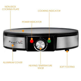 113 sq. in. Stainless Steel Electric Griddle