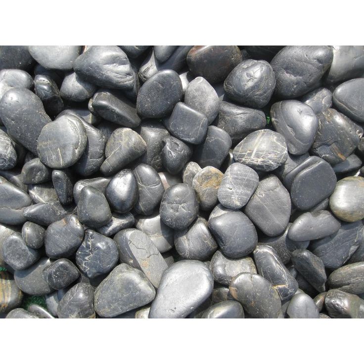 MSI Ash Beach 0.5 cu. ft. 3 cm to 5 cm River Rock 40 lbs. Bag (21-Bags/Pallet)