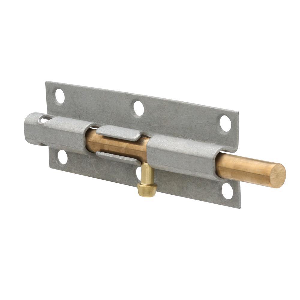 6 in. Galvanized Heavy Duty Barrel Bolt - Super Arbor