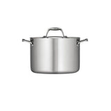 Gourmet Tri-Ply Clad 8 qt. Stainless Steel Stock Pot with Lid