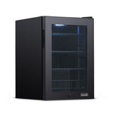 NewAir 90-Can Capacity (2.2-cu ft) Residential Black Built-In/Freestanding Beverage Center