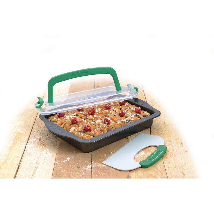 PerfectSlice 4-Piece Grey Bakeware Set