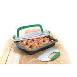 PerfectSlice 4-Piece Grey Bakeware Set