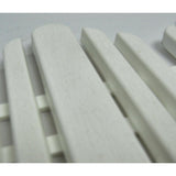 22 in. x 10 in. Plastic Adirondack Decorative Border Lawn Edging - Super Arbor