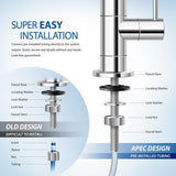 Ultimate Compact 4-Stage Under-Sink Reverse Osmosis Drinking Water Filtration System