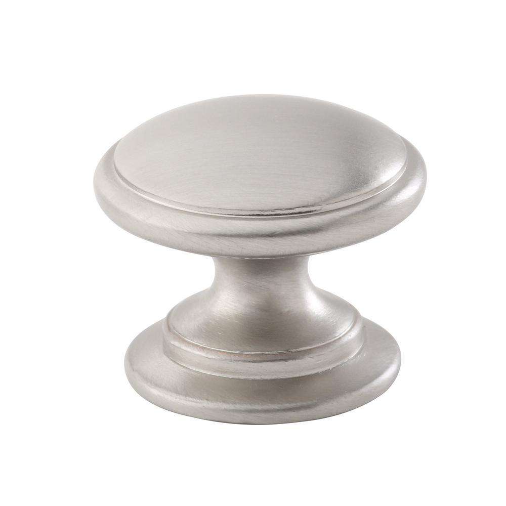 Williamsburg 1-1/4 in. Stainless Steel Cabinet Knob - Super Arbor